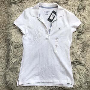 NWT Tommy Hilfiger button up polo shirt